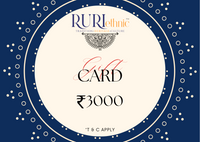 RURIethnic Gift Card 3000